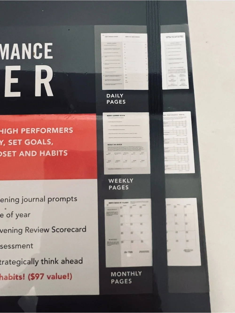 Set of 2 The High Performance Planner Brendon Burchard Productivity Planners